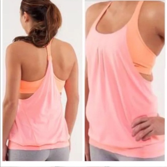 Lululemon Practice Freely Racerback Yoga Workout Activewear Top - Picture 5 of 13